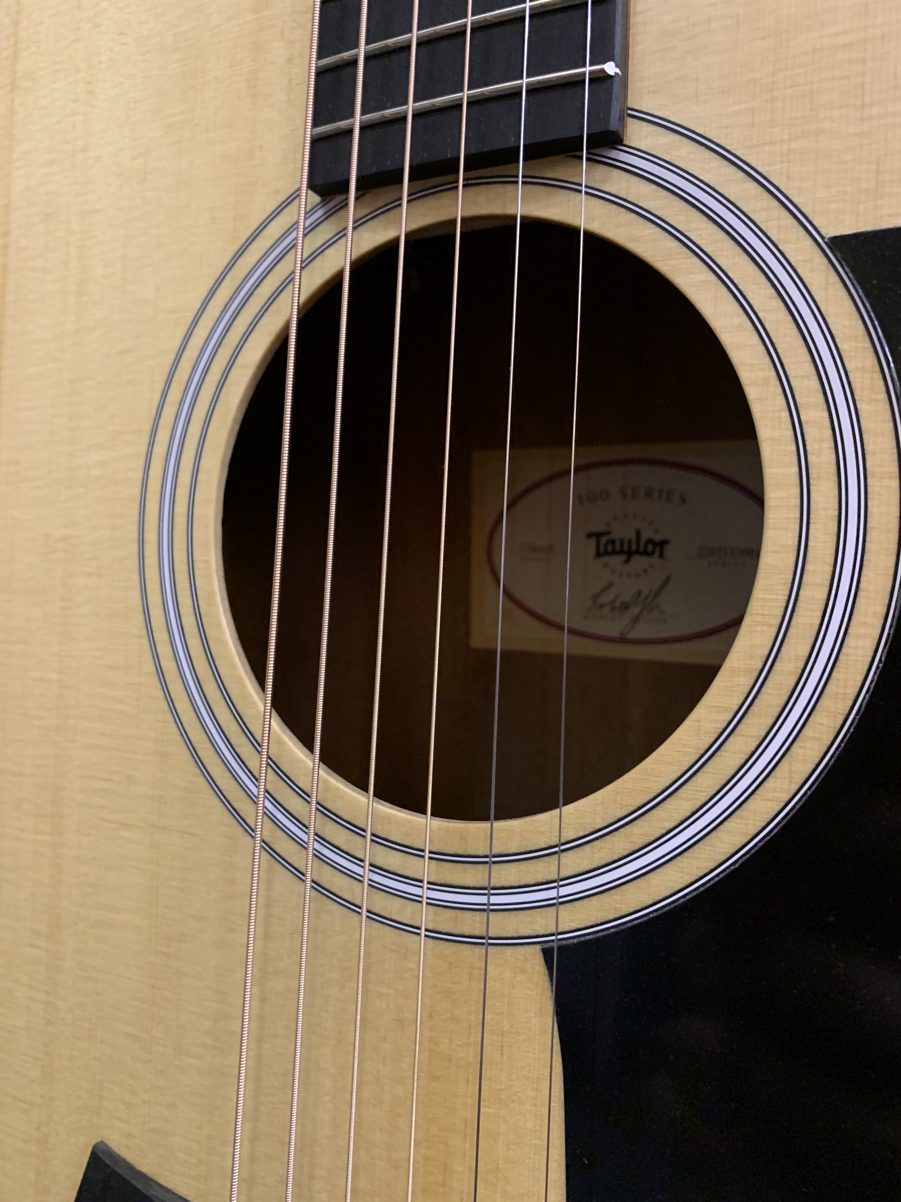 Гитара с Подключением Taylor 110 CE-Sapele (Мексика) - изображение 4