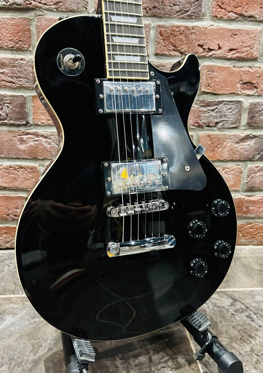Электрогитара Les Paul BK Venom + Мощный Комбик с Перегрузом (комплект) - изображение 5
