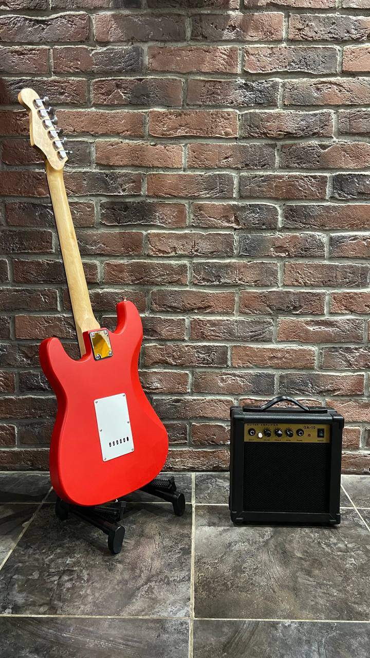 Электрогитара Stratocaster HSS + Комбоусилителем 10 ват (комплект) - изображение 2