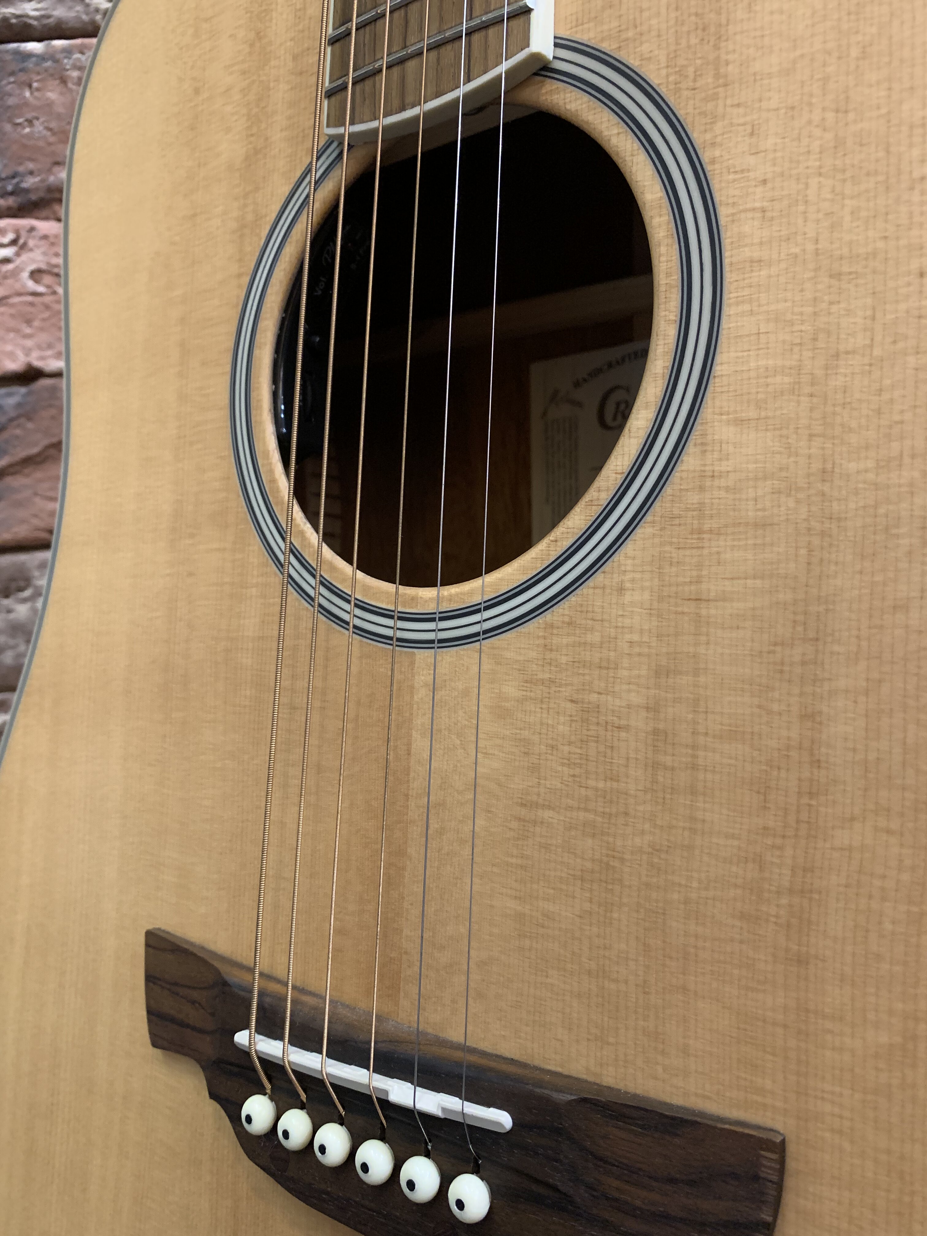 Электроакустическая Гитара Crafter DE-6 EQ NC - изображение 3