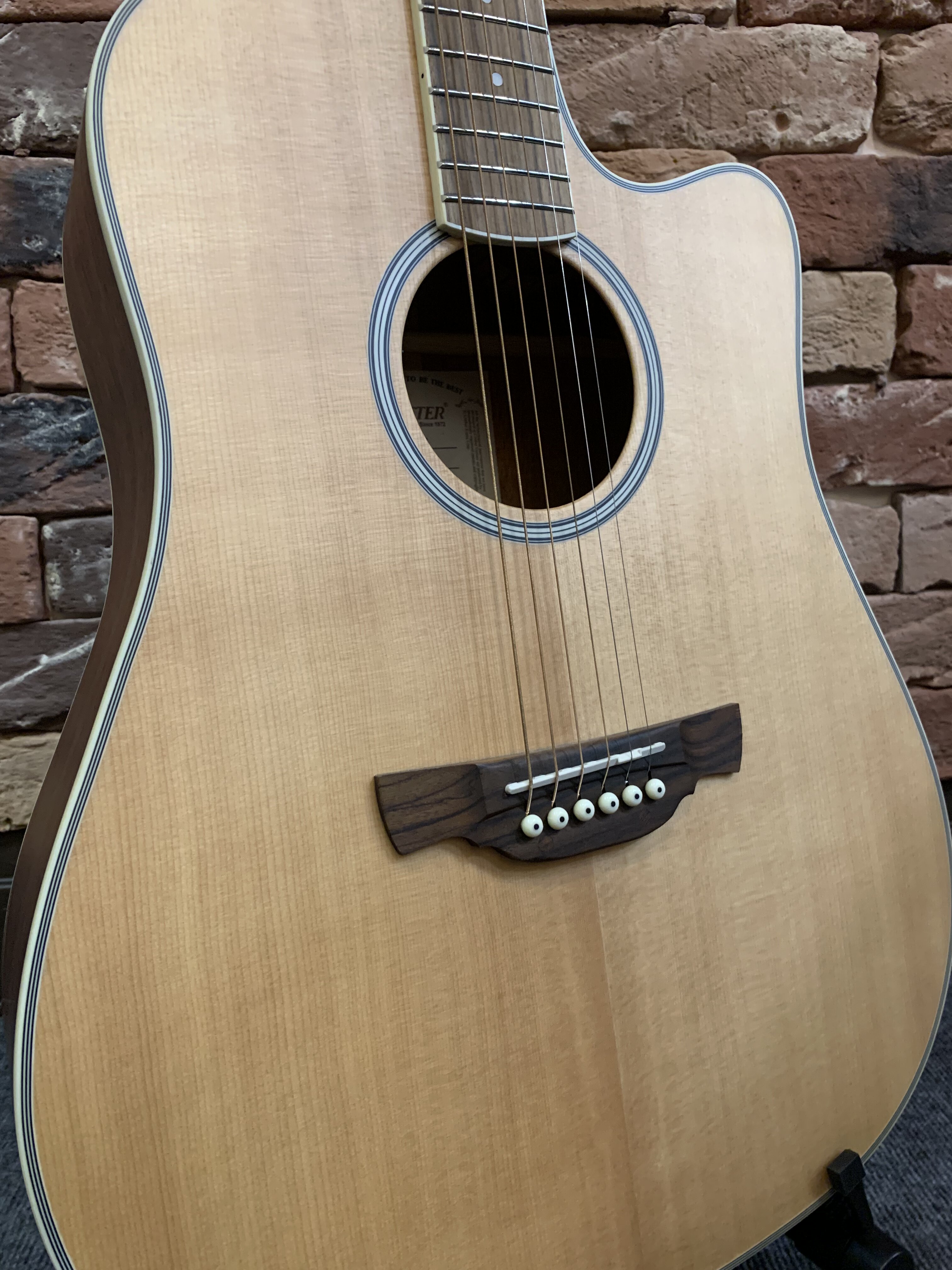 Электроакустическая Гитара Crafter DE-6 EQ NC - изображение 5