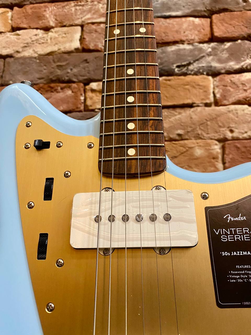 Электрогитара Fender Vintera II '50s Jazzmaster RW Sonic Blue (Мексика) - изображение 2