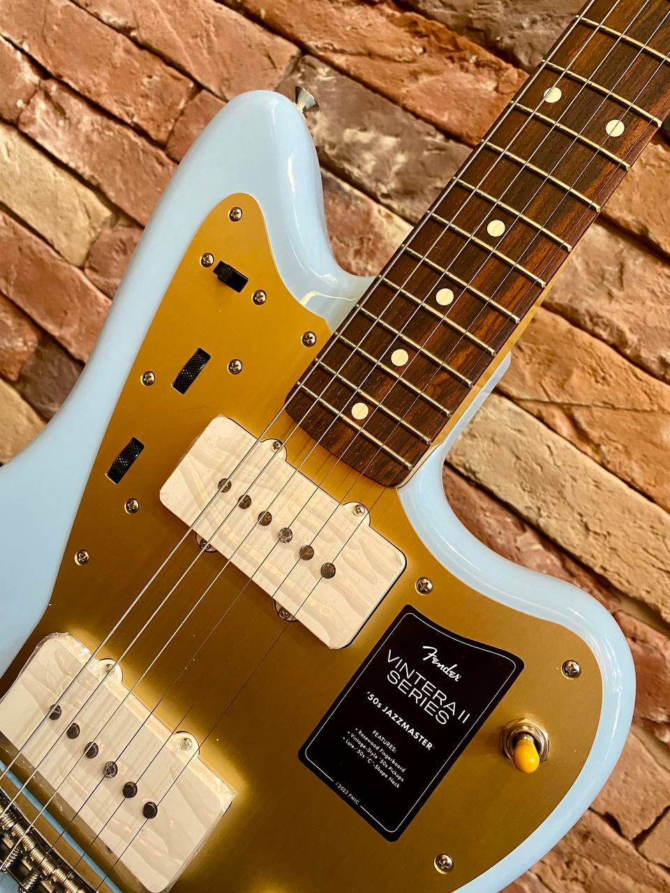 Электрогитара Fender Vintera II '50s Jazzmaster RW Sonic Blue (Мексика) - изображение 3