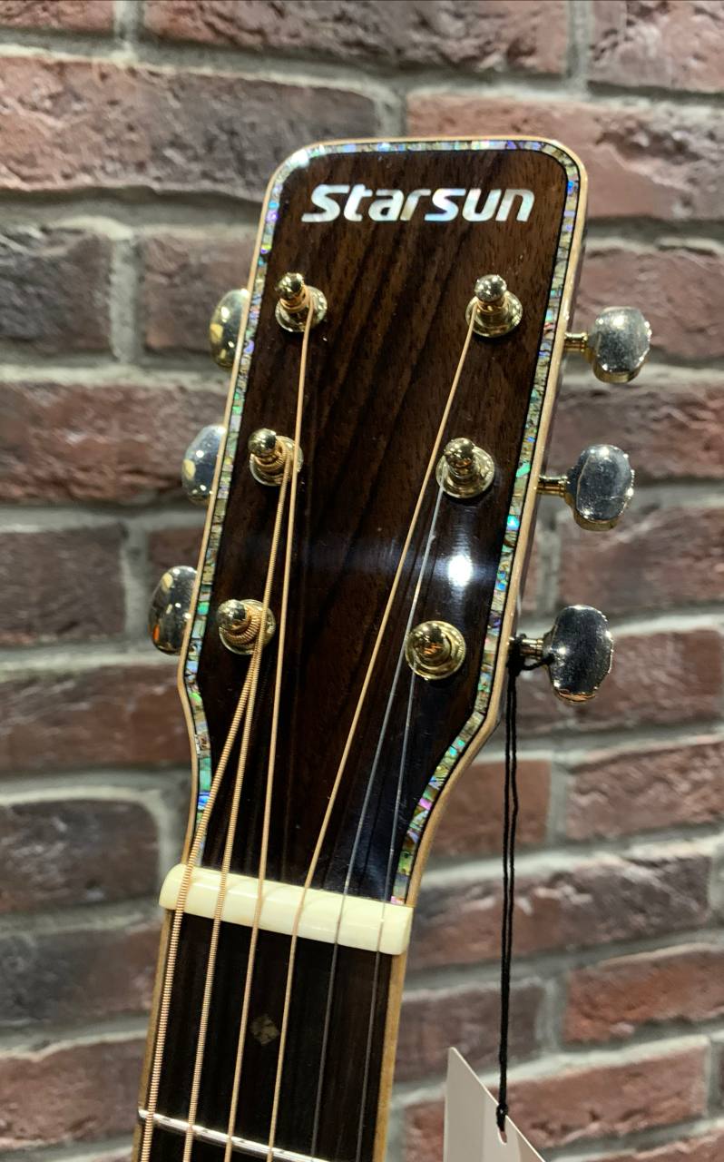 Электро-Акустическая Гитара StarSun Dreadnought BS-EQ (Массив Ели) - изображение 9