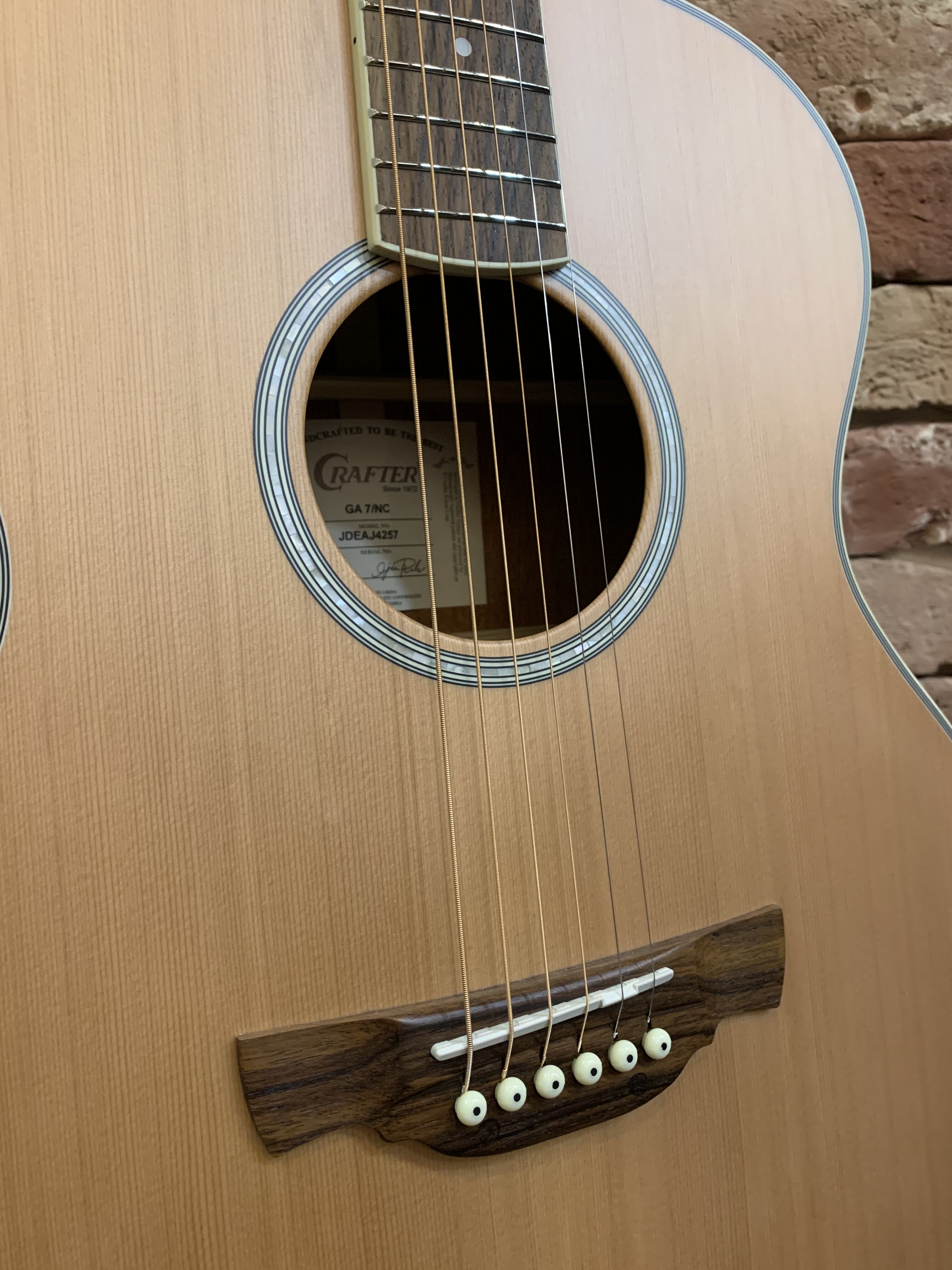 Акустическая Гитара Crafter GA-7 NC - изображение 4