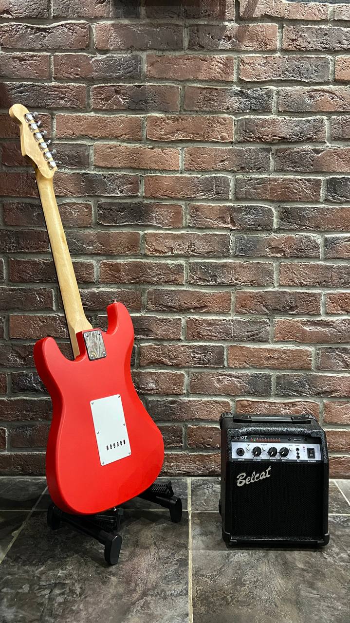 Электрогитара Stratocaster HSS + Комбик со встроенным Тюнером (комплект) - изображение 2