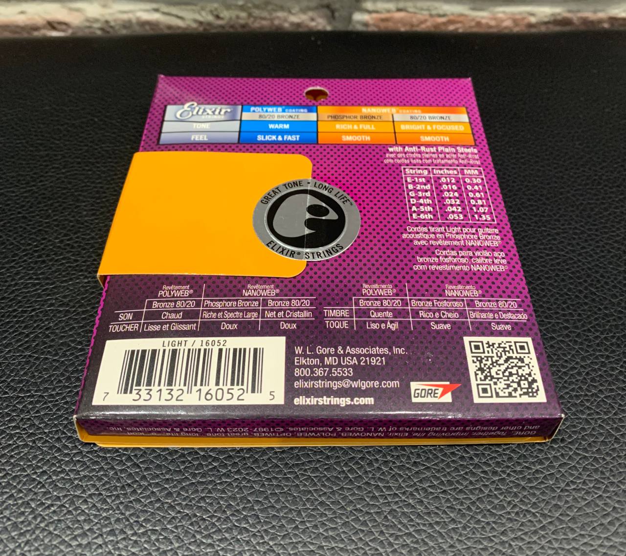 Струны для Акустической Гитары Elixir 12-53 Phosphor Bronze (Оригинал) - изображение 9
