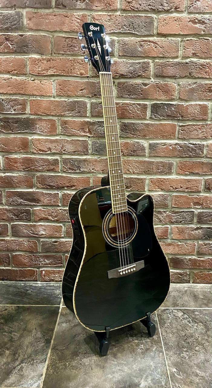 Электроакустическая Гитара Cort AD-880 EQ Black (Индонезия) - изображение 9