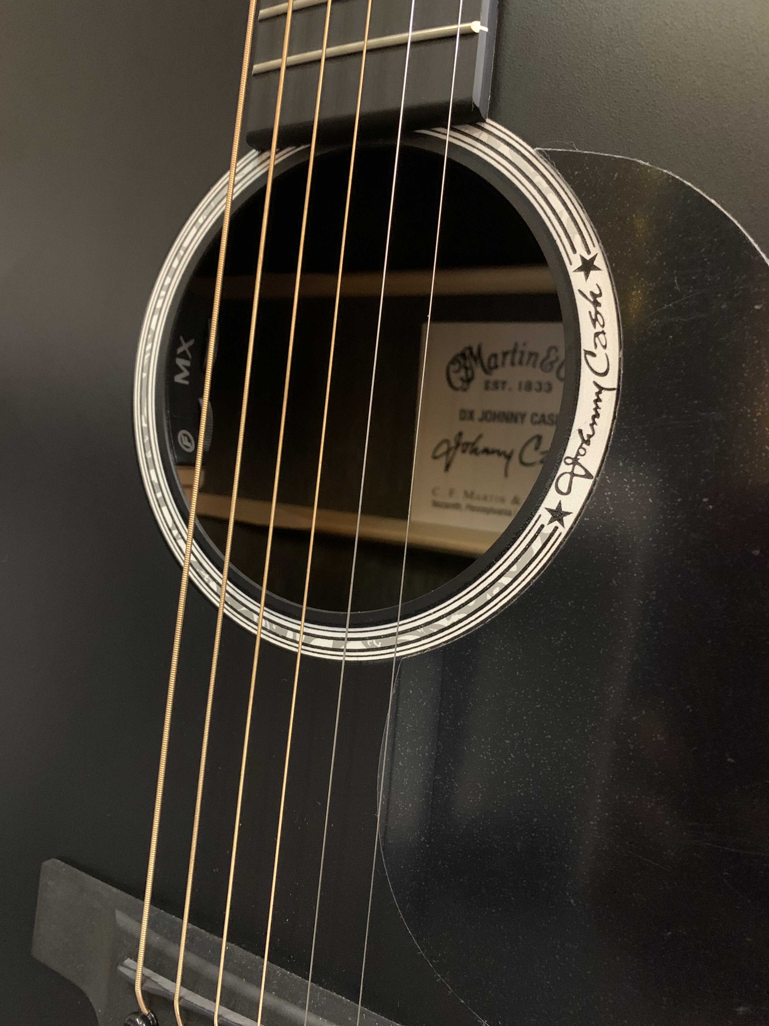 Электроакустика Martin Guitars DX Jonny Cash - изображение 4