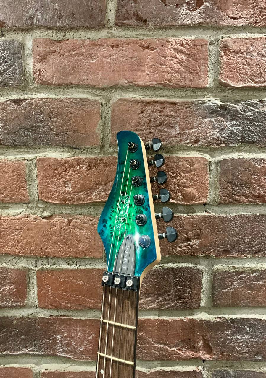 Электрогитара Schecter C-6 PRO FR GR (Floyd Rose) - изображение 7