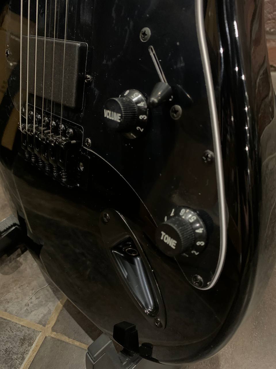 Электрогитара Stratocaster HH Black Gloss - изображение 5