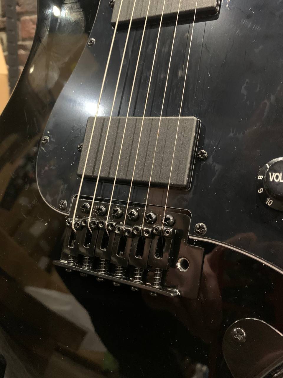 Электрогитара Stratocaster HH Black Gloss - изображение 4