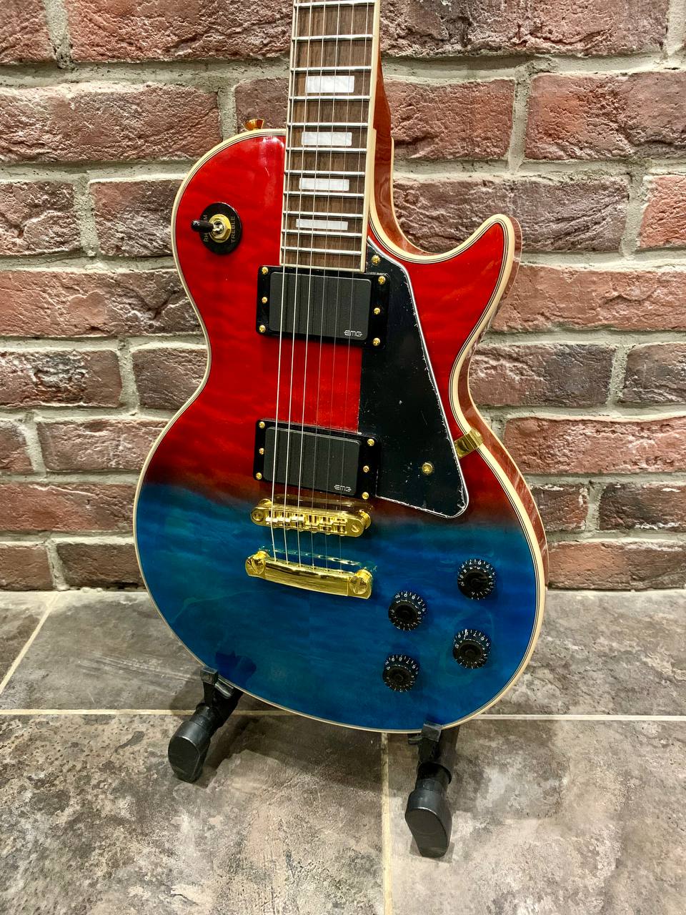 Электрогитара Aion EMG LP + Комбик Cort 30 ват (комплект) - изображение 3