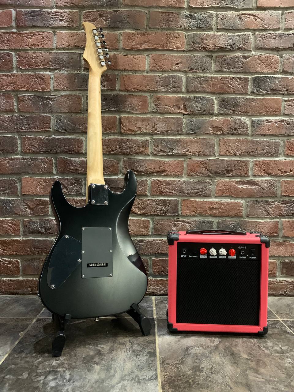 Электрогитара с Floyd Rose HSH + Стильный Комбик 15 ват (комплект) - изображение 2