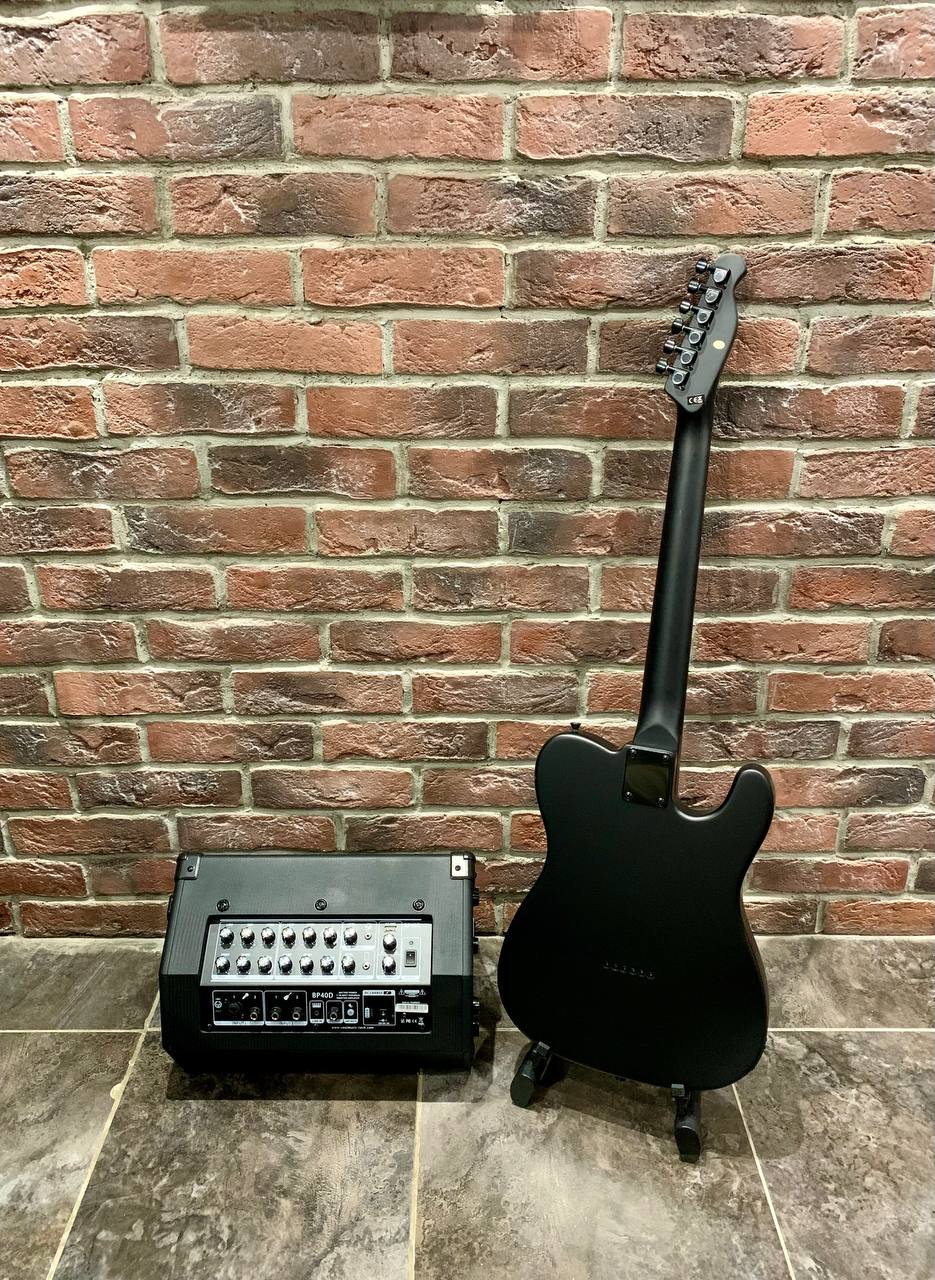 Леворукая Электрогитара HB HH-Telecaster + Комбик 80вт (комплект) - изображение 2