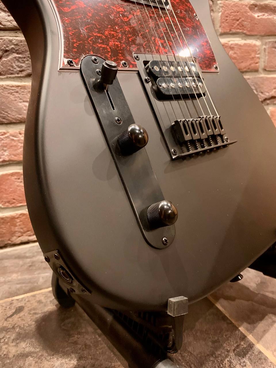 Леворукая Электрогитара HB HH-Telecaster + Комбик 80вт (комплект) - изображение 5