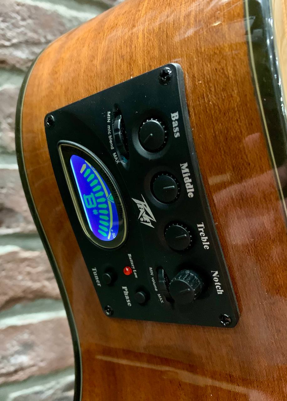 Акустический Бас с Подключением Peavay EQ (Массив Ели) - изображение 3