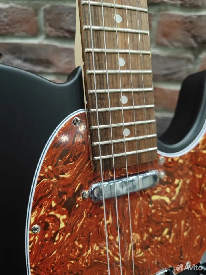 Электрогитара Telecaster SQOE Black Mate - изображение 5