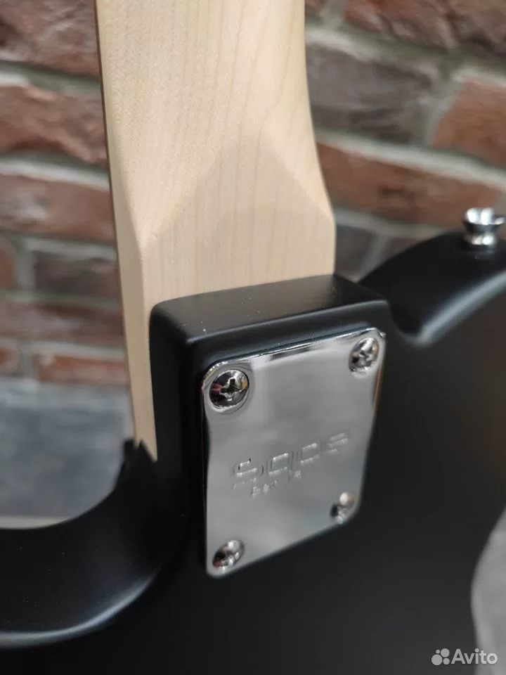 Электрогитара Telecaster SQOE Black Mate - изображение 6