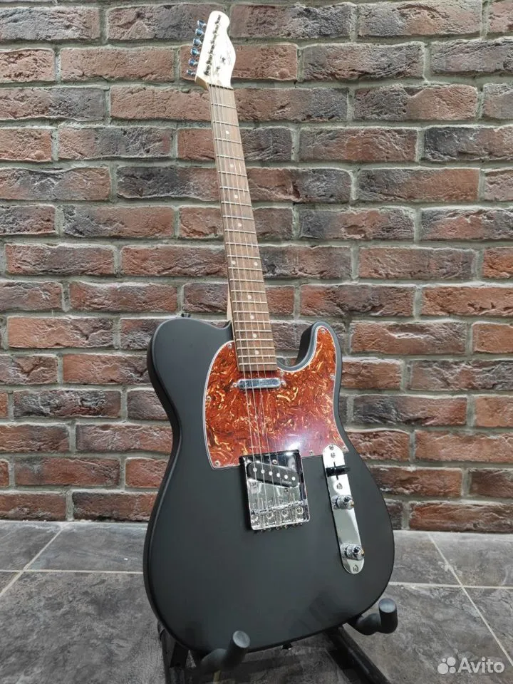 Электрогитара Telecaster SQOE Black Mate - изображение 9