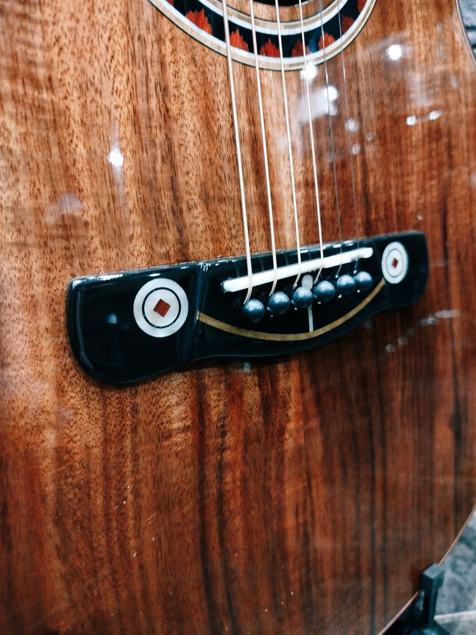 Гитара Meridaextrema Grand Concert из Массив Акации Коа Класса AAA+ - изображение 5