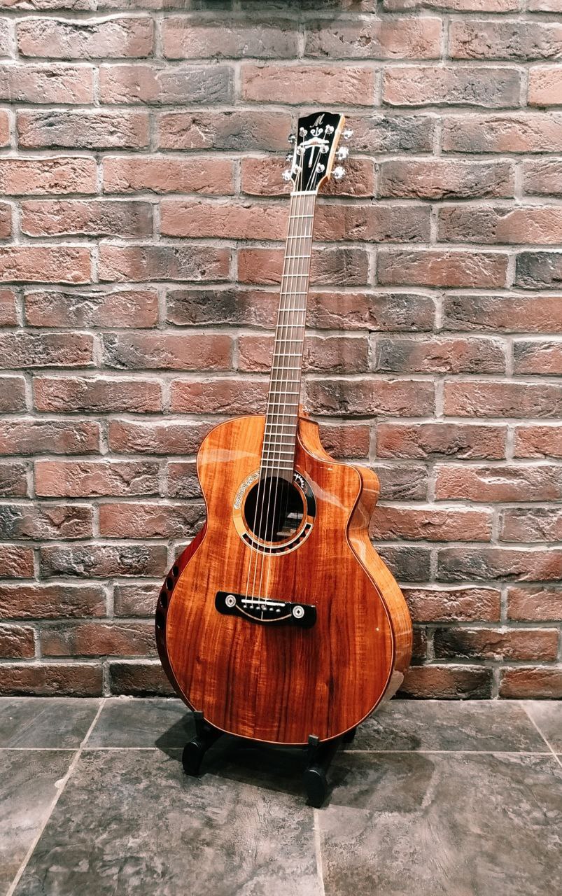 Гитара Meridaextrema Grand Concert из Массив Акации Коа Класса AAA+ - изображение 10