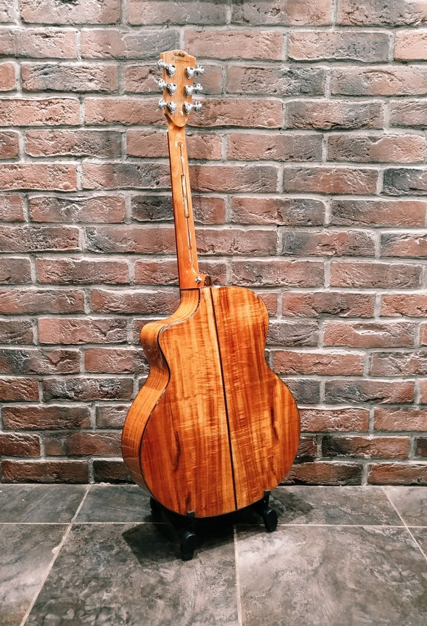 Гитара Meridaextrema Grand Concert из Массив Акации Коа Класса AAA+ - изображение 11