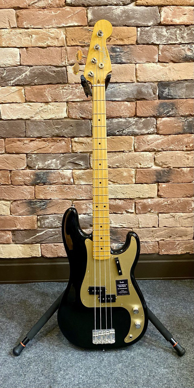 Бас Гитара Fender Vintera II '50s Precision Bass MN Black (Mexico) - изображение 10