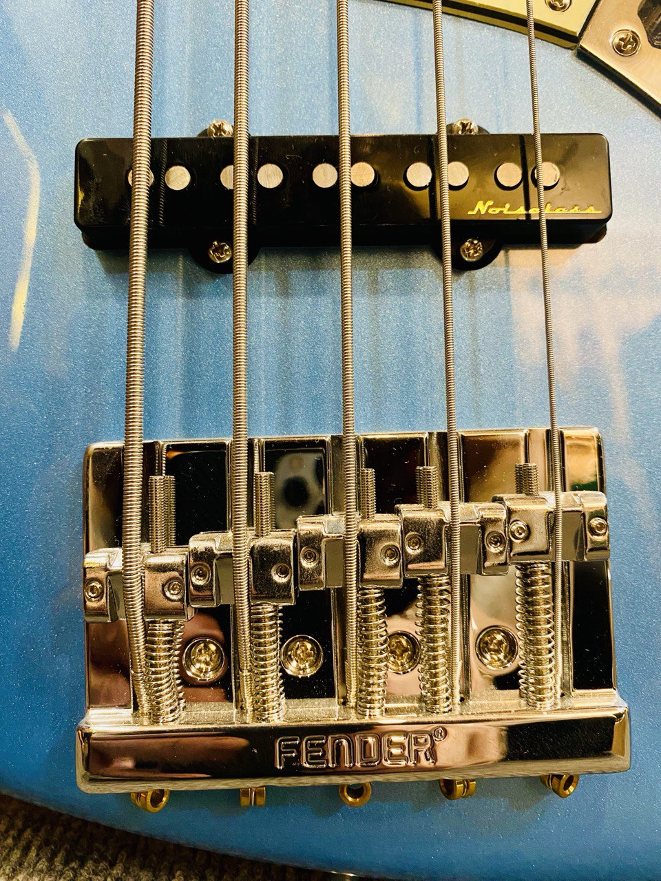 Бас Гитара Fender Player Plus Jazz Bass V MN Opal Spark (Mexico) - изображение 3