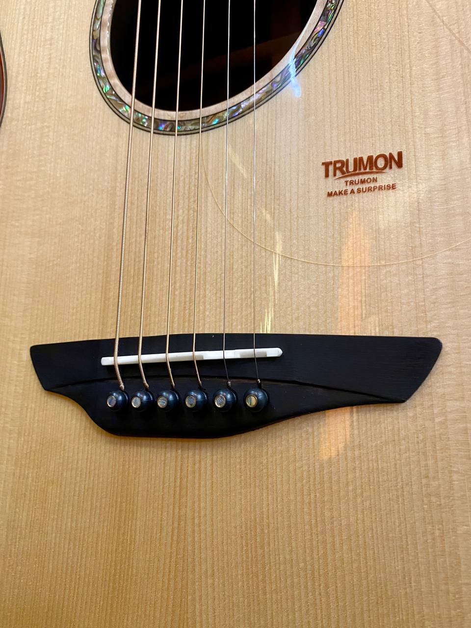 Акустическая Гитара Trumon Santos (Массив Ели) - изображение 4