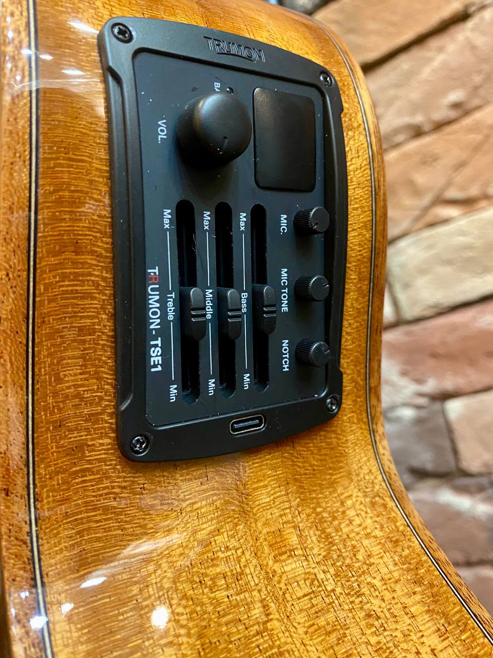 Электро-Акустическая Гитара Trumon TS Mini-11eq - изображение 4