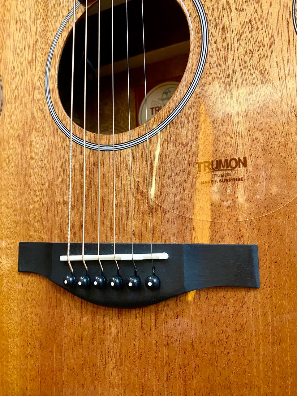 Электро-Акустическая Гитара Trumon TS Mini-11eq - изображение 5