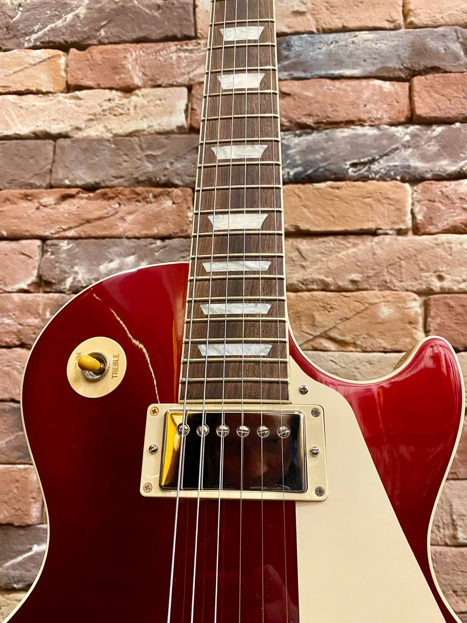 Электрогитара Gibson LP 50s Sparkling Burgundy USA - изображение 3