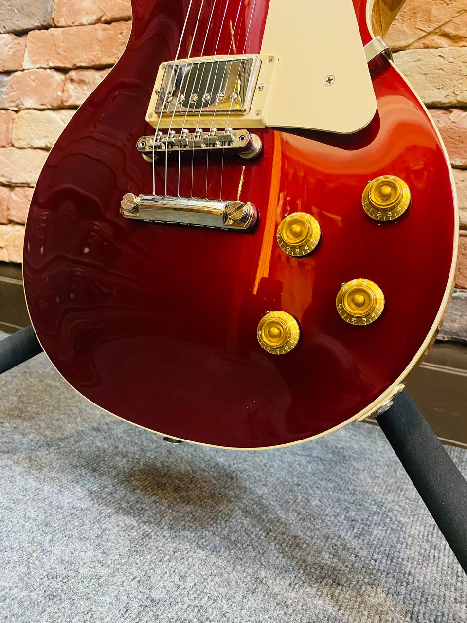 Электрогитара Gibson LP 50s Sparkling Burgundy USA - изображение 4