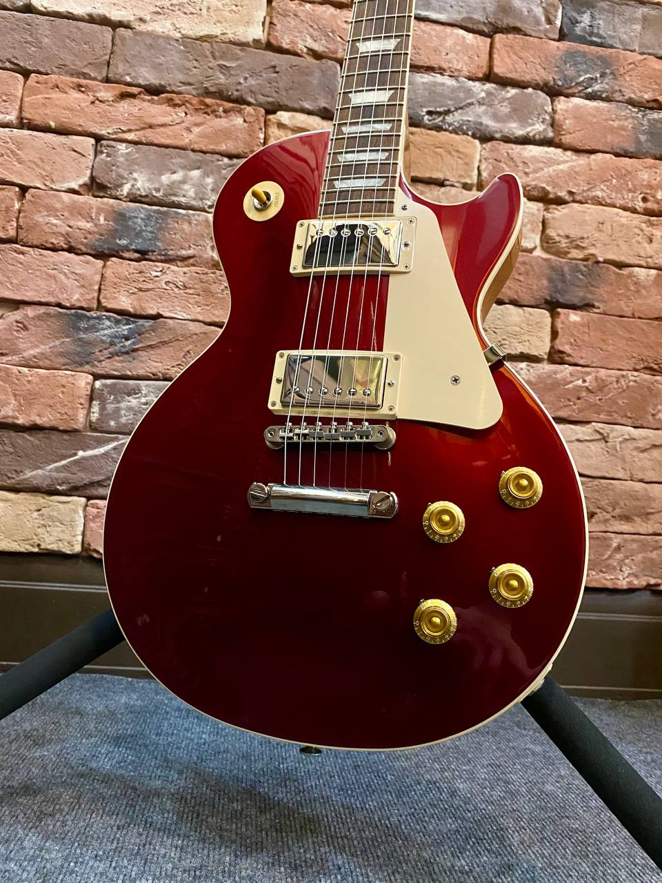 Электрогитара Gibson LP 50s Sparkling Burgundy USA - изображение 5