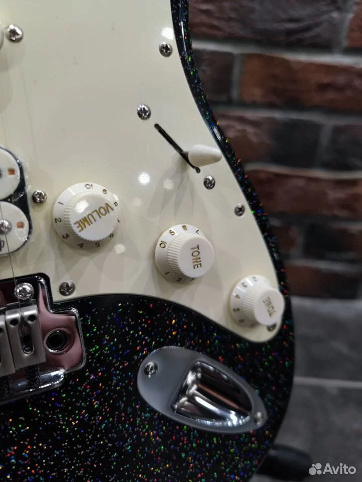 Электрогитара Stratocaster Shiny Metallic - изображение 5