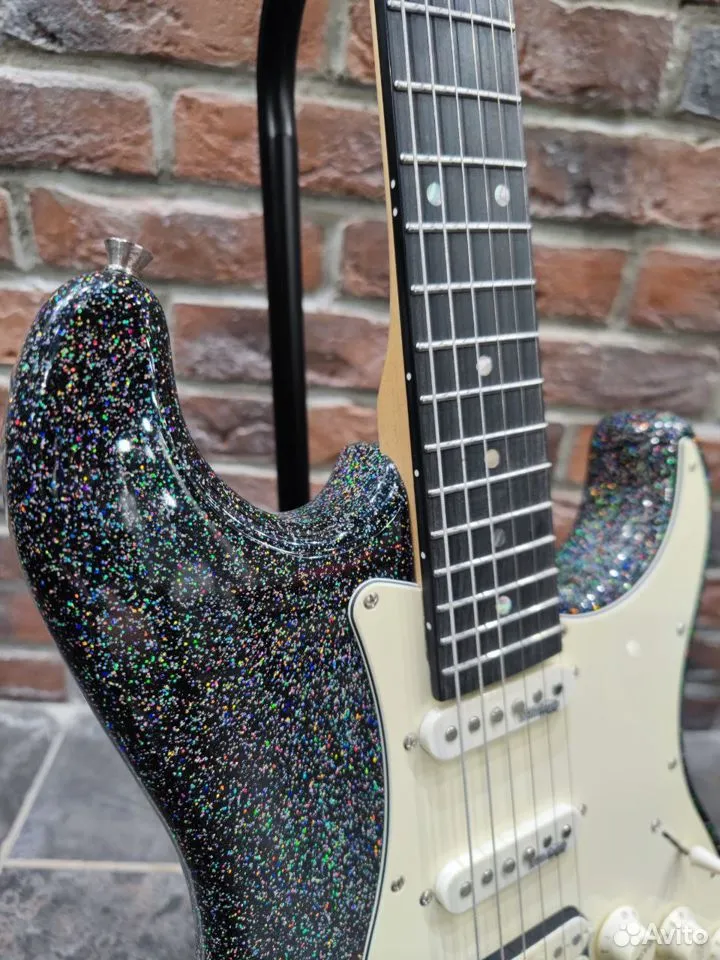 Электрогитара Stratocaster Shiny Metallic - изображение 6