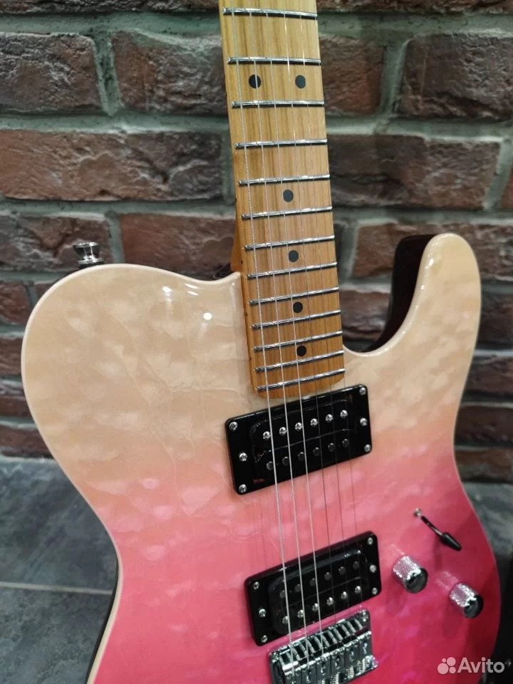 Электрогитара Telecaster Jet-450 + Комбик 40 ват - изображение 3