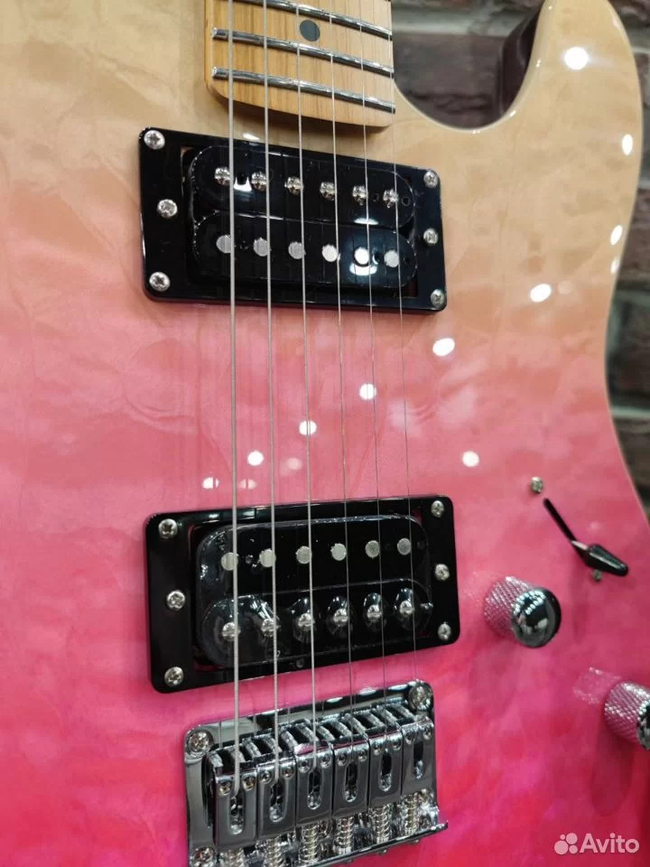 Электрогитара Telecaster Jet-450 + Комбик 40 ват - изображение 5