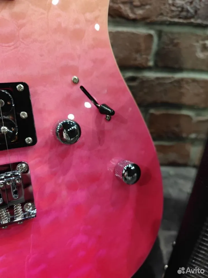 Электрогитара Telecaster Jet-450 + Комбик 40 ват - изображение 6