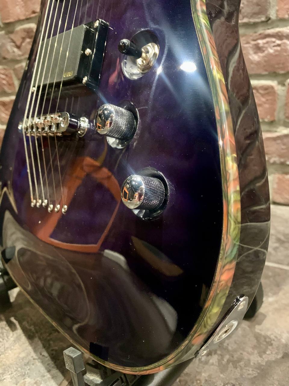 Электрогитара Aion EMG Series Violet Edition - изображение 5
