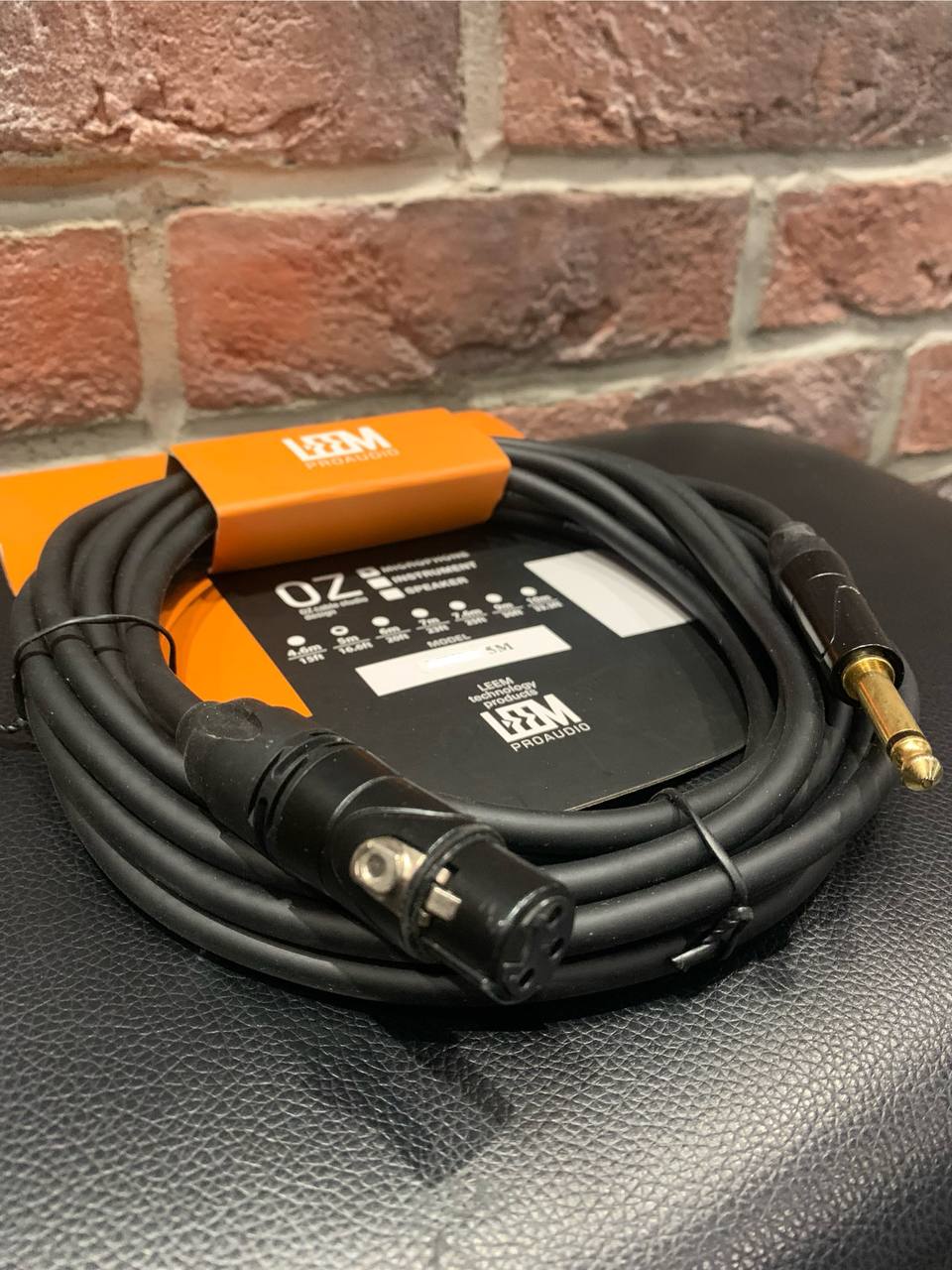 Кабель Микрофонный Leem XLR-Jack 5m - изображение 5