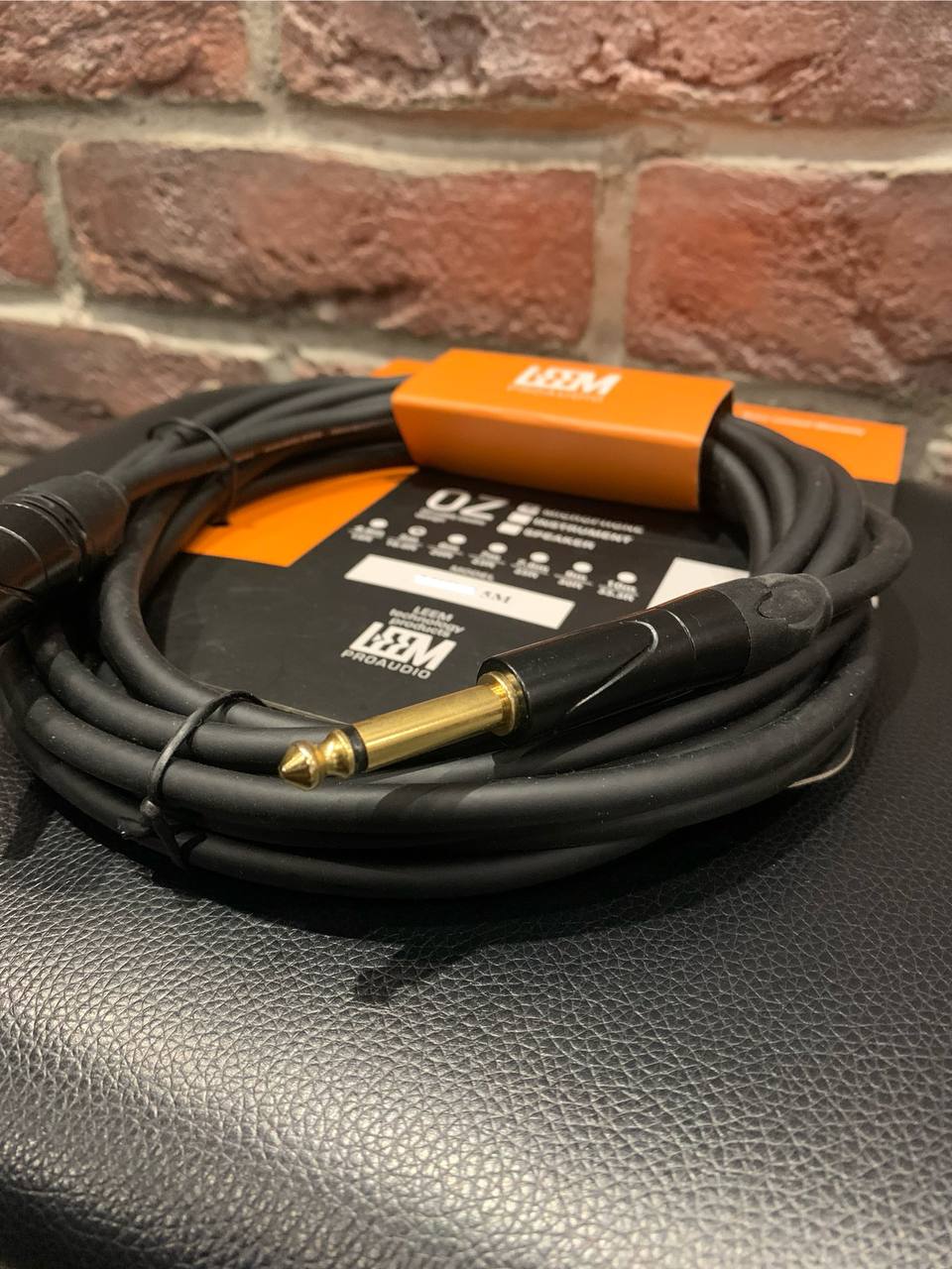 Кабель Микрофонный Leem XLR-Jack 5m - изображение 6