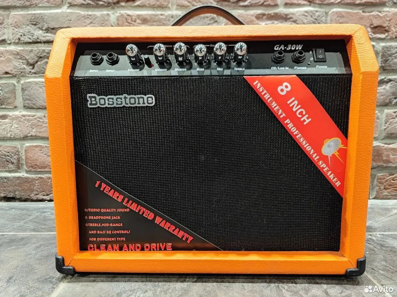 Мощный Комбоусилитель BS 30ват с Distortion - изображение 8