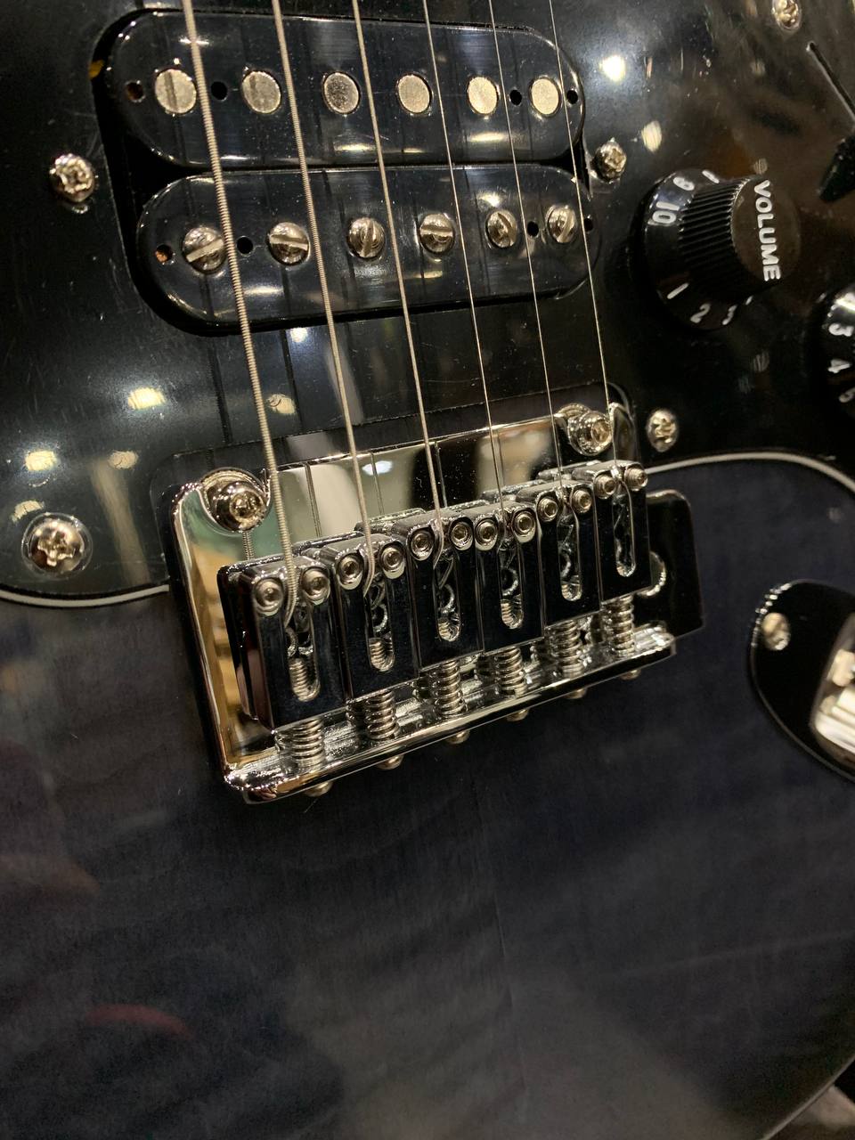Электрогитара Fender Affinity MN Black Burst HSS - изображение 4
