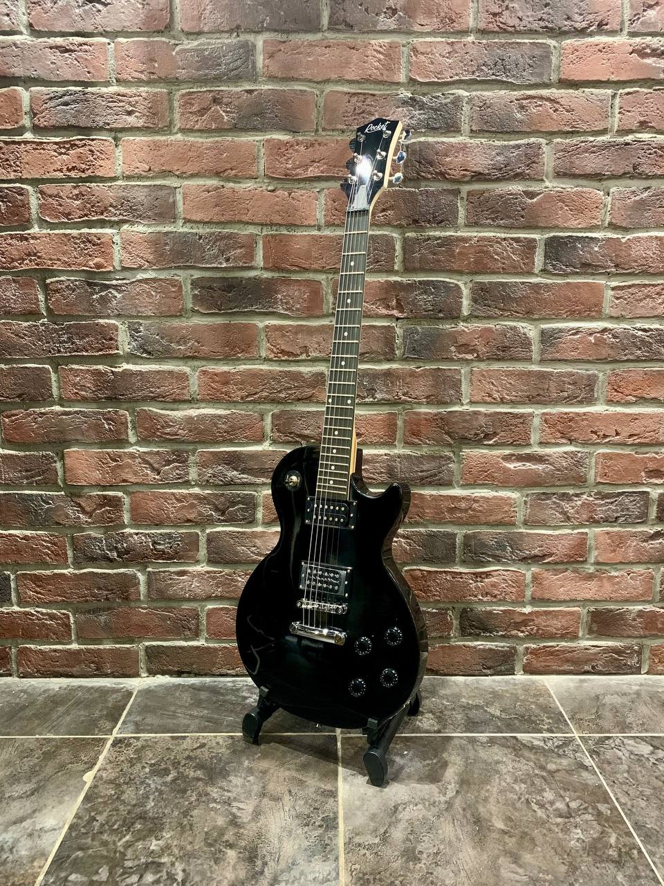 Электрогитара Les Paul Black HH + Мощный Комбик 15 ват (комплект) - изображение 9