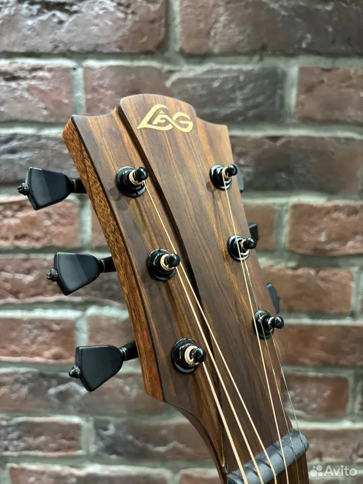 Электроакустическая Гитара LAG T-118D CE-BLK (Массив Красного Кедра) - изображение 8
