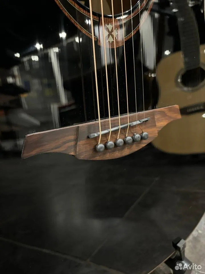 Электроакустическая Гитара LAG T-118D CE-BLK (Массив Красного Кедра) - изображение 5