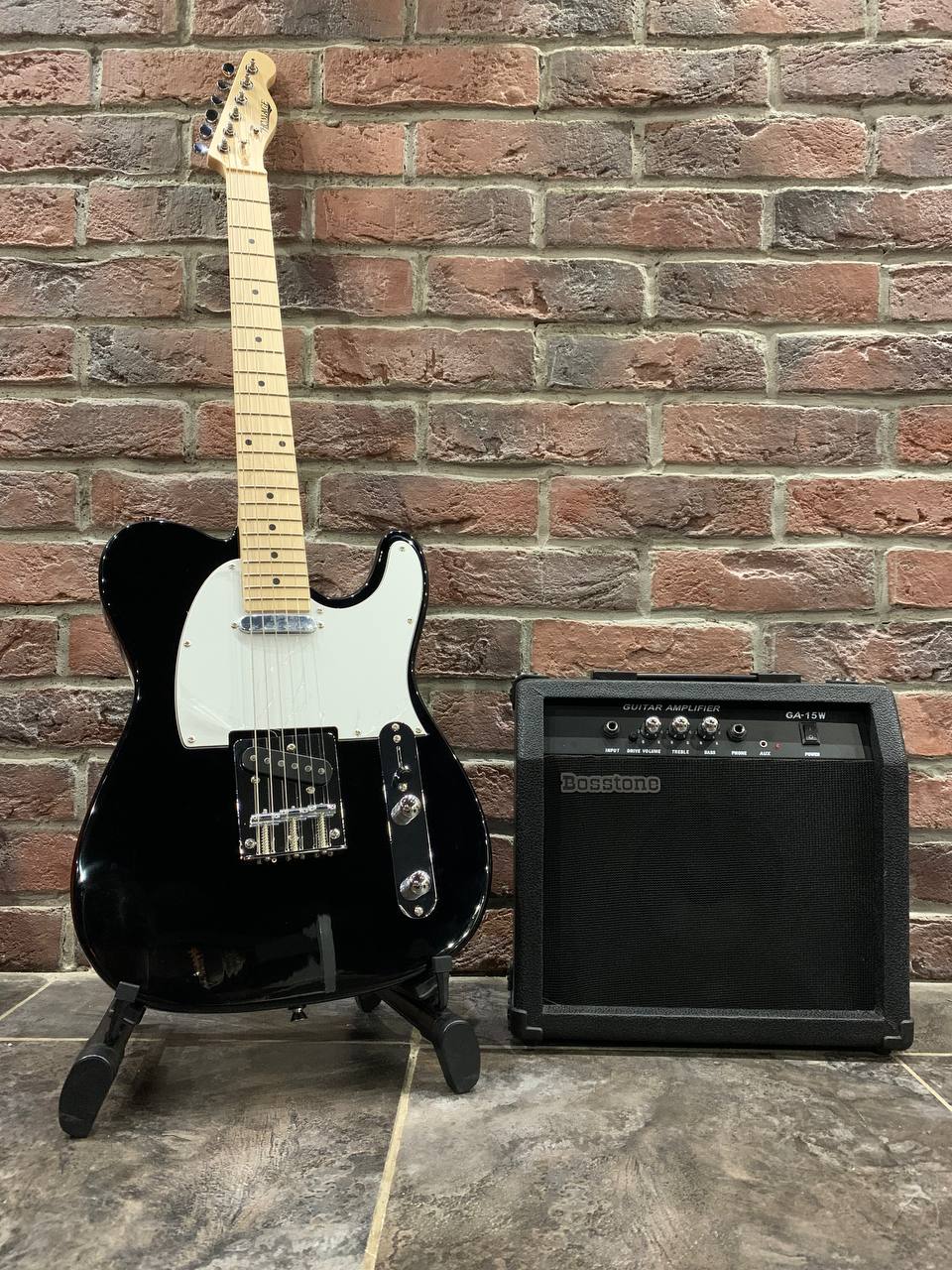 Электрогитара Telecaster + Мощный Комбик (комплект)