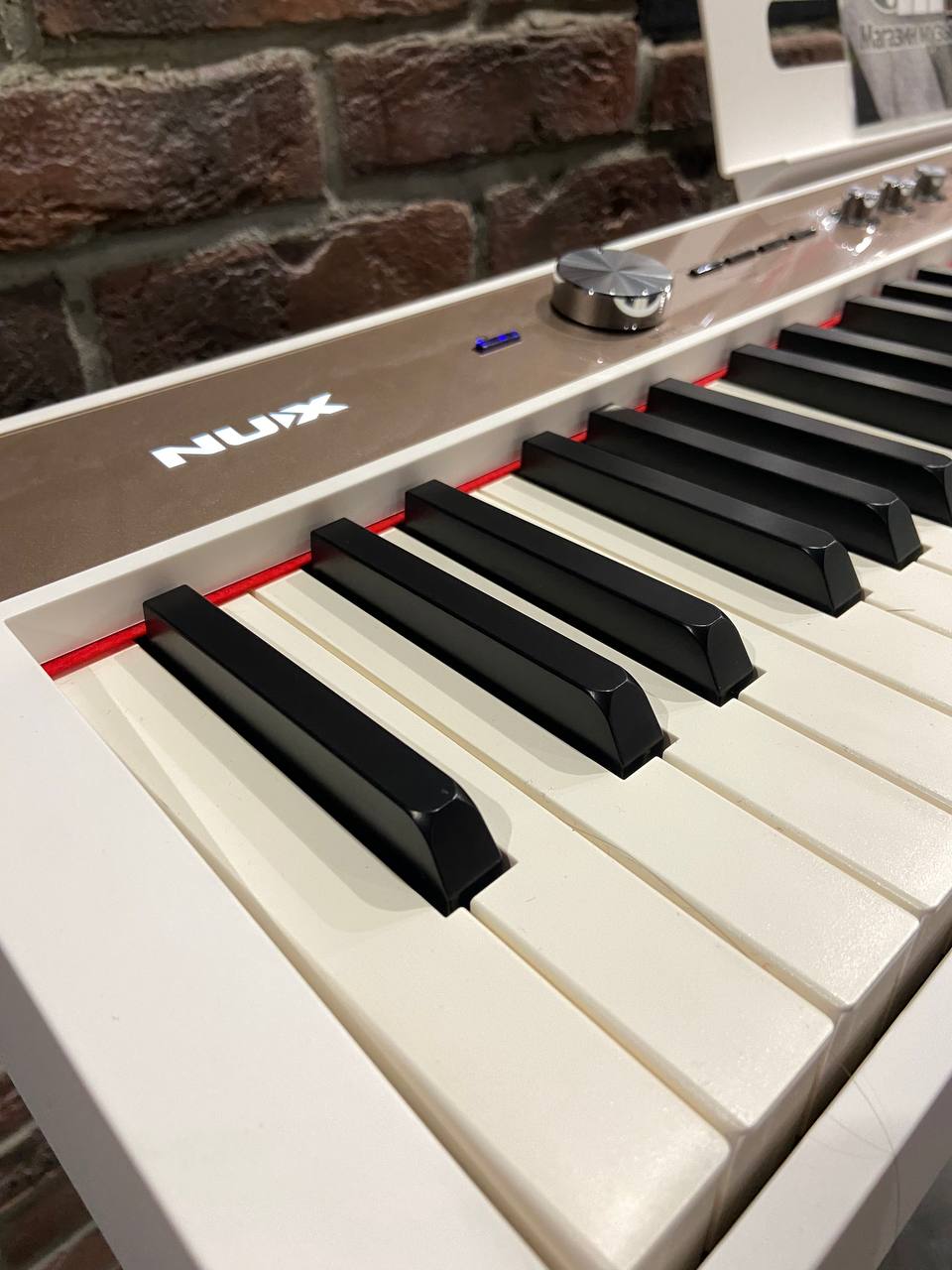 Цифровое Пианино NUX NPK-20 WH + Стойка  - изображение 9